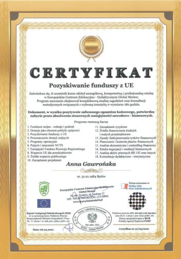 Pozyskiwanie funduszy z UE